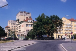 Viennaslide-00422604 Wien, Gemeindebau des 'Roten Wien' - Vienna, Council Tenement Block, 'Red Vienna', Paul Speiser-Hof, Freytaggasse 1–9, Karl Scheffel, Hans Glaser, Ernst Lichtblau, Leopold Bauer 1932;