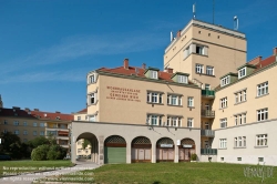 Viennaslide-00422617 Wien, Gemeindebau des 'Roten Wien' - Vienna, Council Tenement Block, 'Red Vienna', Paul Speiser-Hof, Freytaggasse 1–9, Karl Scheffel, Hans Glaser, Ernst Lichtblau, Leopold Bauer 1932;