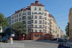 Viennaslide-00423574 Wien, Gemeindebau des 'Roten Wien' - Vienna, Council Tenement Block, 'Red Vienna', Marinelligasse 1, Leopold Schulz 1926