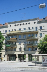 Viennaslide-00423601 Wien, Gemeindebau des 'Roten Wien' - Vienna, Council Tenement Block, 'Red Vienna', Goethehof, Schüttaustraße 1–39, Johann Rothmüller, Victor Mittag, Hugo Mayer, Rudolf Frass, Heinrich Schopper, Karl Hauschka, Alfred Chalusch 1930