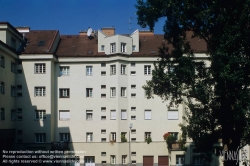 Viennaslide-00423805 Wien, Gemeindebau des 'Roten Wien' - Vienna, Council Tenement Block, 'Red Vienna', Professor Jodl-Hof, Döblinger Gürtel 21–23, Rudolf Perco, Karl Dorfmeister, Rudolf Frass 1926