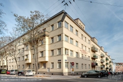 Viennaslide-00423988f Wien, Gemeindebau des 'Roten Wien' - Vienna, Council Tenement Block, 'Red Vienna', Gersthofer Straße 75–77, Wilhelm und Karl Schön