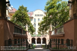 Viennaslide-00424501h1 Wien, Gemeindebau des 'Roten Wien' - Vienna, Council Tenement Block, 'Red Vienna', David-Hof, Effingergasse 31, Alfred Keller und Walter Broßmann 1927