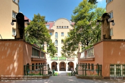 Viennaslide-00424502h Wien, Gemeindebau des 'Roten Wien' - Vienna, Council Tenement Block, 'Red Vienna', David-Hof, Effingergasse 31, Alfred Keller und Walter Broßmann 1927