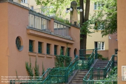 Viennaslide-00424530 Wien, Gemeindebau des 'Roten Wien' - Vienna, Council Tenement Block, 'Red Vienna', David-Hof, Effingergasse 31, Alfred Keller und Walter Broßmann 1927