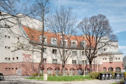 Viennaslide-00424691f Wien, Gemeindebau des 'Roten Wien' - Vienna, Council Tenement Block, 'Red Vienna', Reismann-Hof, Längenfeldgasse 68, Heinrich Schmid und Hermann Aichinger 1925