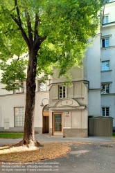 Viennaslide-00425119h Wien, Gemeindebau des 'Roten Wien' - Vienna, Council Tenement Block, 'Red Vienna', Schlinger-Hof, Brünner Straße 34–48, Franz Glaser 1926