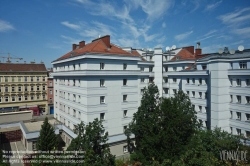 Viennaslide-00425218 Wien, Gemeindebau des 'Roten Wien' - Vienna, Council Tenement Block, 'Red Vienna', Zürcher Hof, Laxenburger Straße 49–51, Emil Hoppe und Otto Schönthal 1929