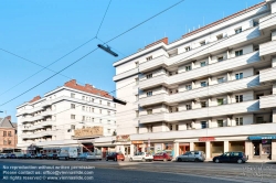 Viennaslide-00425222f Wien, Gemeindebau des 'Roten Wien' - Vienna, Council Tenement Block, 'Red Vienna', Zürcher Hof, Laxenburger Straße 49–51, Emil Hoppe und Otto Schönthal 1929