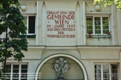 Viennaslide-00425253 Wien, Gemeindebau des 'Roten Wien' - Vienna, Council Tenement Block, 'Red Vienna', Bürgergasse 22, Heinrich Ried 1925