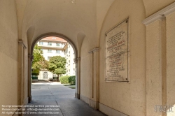 Viennaslide-00425470f Wien, Gemeindebau des 'Roten Wien' - Vienna, Council Tenement Block, 'Red Vienna', Wagramer Straße 97-103, Rudolf Krausz 1926