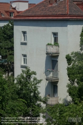 Viennaslide-00425514 Wien, Gemeindebau des 'Roten Wien' - Vienna, Council Tenement Block, 'Red Vienna', Hueber-Hof, Quellenstraße 24B, Heinrich Schopper, Alfred Chalusch 1931