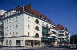 Viennaslide-00425599 Wien, Gemeindebau des 'Roten Wien' - Vienna, Council Tenement Block, 'Red Vienna', Quellenstraße 24A, Anton Jolly 1929