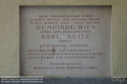 Viennaslide-00426260 Wien, Gemeindebau des 'Roten Wien' - Vienna, Council Tenement Block, 'Red Vienna', Karl Höger-Hof und Friedrich Engels-Hof, Ehamgasse 5 bzw 8, Hugo Gorge, Franz Kaym,
Alfons Hetmanek 1926