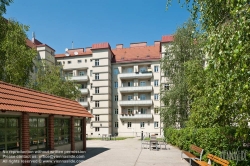 Viennaslide-00426503 Wien, Gemeindebau des 'Roten Wien' - Vienna, Council Tenement Block, 'Red Vienna', Pirquet-Hof, Herbststraße 101, Wilhelm Baumgarten, Josef Hofbauer 1930