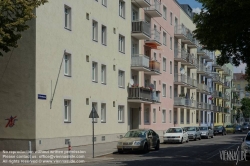 Viennaslide-00426668 Wien, Gemeindebau des 'Roten Wien' - Vienna, Council Tenement Block, 'Red Vienna', Leopoldine Glöckel-Hof, Steinbauergasse 1–7, Josef Frank, Oskar Wlach und Oskar
Strnad 1932