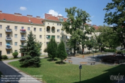 Viennaslide-00426682 Wien, Gemeindebau des 'Roten Wien' - Vienna, Council Tenement Block, 'Red Vienna', Simony-Hof, Koppreitergasse 8–10, Leopold Simony 1928