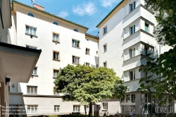 Viennaslide-00426902f Wien, Gemeindebau des 'Roten Wien' - Vienna, Council Tenement Block, 'Red Vienna', Van-der-Nüll-Gasse 82–86 (Troststraße 60–62) Ernst Egli 1926
