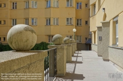 Viennaslide-00426970 Wien, Gemeindebau des 'Roten Wien' - Vienna, Council Tenement Block, 'Red Vienna', Jean Jaures-Hof, Neilreichgasse 105, Alfred Keller, Walter Brossmann 1926