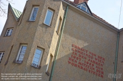 Viennaslide-00427094 Wien, Gemeindebau des 'Roten Wien' - Vienna, Council Tenement Block, 'Red Vienna', George Washington-Hof, Wienerbergstraße von Triester Straße bis Kastanienallee, Bauteil von Robert Oerley 1925–1930