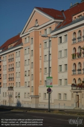 Viennaslide-00427202 Wien, Gemeindebau des 'Roten Wien' - Vienna, Council Tenement Block, 'Red Vienna', Viktor Adler-Hof, Triester Straße 57–65; Engelbert Mang 1924