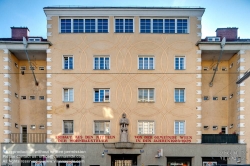 Viennaslide-00427425f Wien, Gemeindebau des 'Roten Wien' - Vienna, Council Tenement Block, 'Red Vienna', Penzinger Straße 33–37 bzw. Phillipsgasse 8, Siegfried Theiss/Hans Jaksch 1925