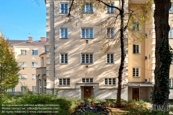 Viennaslide-00427426f Wien, Gemeindebau des 'Roten Wien' - Vienna, Council Tenement Block, 'Red Vienna', Penzinger Straße 33–37 bzw. Phillipsgasse 8, Siegfried Theiss/Hans Jaksch 1925