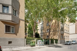 Viennaslide-00427501f Wien, Gemeindebau des 'Roten Wien' - Vienna, Council Tenement Block, 'Red Vienna', Wattgasse 88 (Nesselgasse 3), Wilhelm und Karl Schön 1928