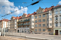 Viennaslide-00427515f Wien, Gemeindebau des 'Roten Wien' - Vienna, Council Tenement Block, 'Red Vienna', Wattgasse 88 (Nesselgasse 3), Wilhelm und Karl Schön 1928