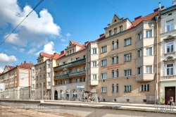 Viennaslide-00427516f Wien, Gemeindebau des 'Roten Wien' - Vienna, Council Tenement Block, 'Red Vienna', Wattgasse 88 (Nesselgasse 3), Wilhelm und Karl Schön 1928