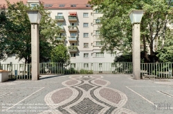 Viennaslide-00427701f Wien, Gemeindebau des 'Roten Wien' - Vienna, Council Tenement Block, 'Red Vienna', Währinger Straße 188–190, Michael Rosenauer 1928