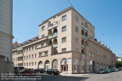 Viennaslide-00427750 Wien, Gemeindebau des 'Roten Wien' - Vienna, Council Tenement Block, 'Red Vienna', Toeplerhof, Währinger Straße 169–171, Konstantin Peller 1928