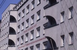 Viennaslide-00427801 Wien, Gemeindebau des 'Roten Wien' - Vienna, Council Tenement Block, 'Red Vienna', Franz Silberer-Hof, Kardinal-Nagl-Platz 14, Georg Rupprecht 1928