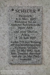 Viennaslide-00428192 Wien, Gemeindebau des 'Roten Wien' - Vienna, Council Tenement Block, 'Red Vienna', Alice-und-Heinrich-Scheuer-Hof, Neulinggasse 39, Armand Weiser 1931