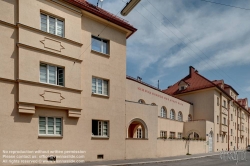 Viennaslide-00428209f Wien, Gemeindebau des 'Roten Wien' - Vienna, Council Tenement Block, 'Red Vienna', Berzeliusplatz 3–6 (Carrogasse 1–5), Konstantin Peller, Adolf Stöckl, Karl Julius Stoik 1926