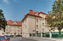 Viennaslide-00428211f Wien, Gemeindebau des 'Roten Wien' - Vienna, Council Tenement Block, 'Red Vienna', Berzeliusplatz 3–6 (Carrogasse 1–5), Konstantin Peller, Adolf Stöckl, Karl Julius Stoik 1926