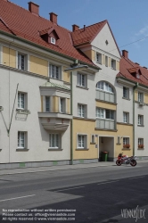 Viennaslide-00428245 Wien, Gemeindebau des 'Roten Wien' - Vienna, Council Tenement Block, 'Red Vienna', Justgasse 9–27, Konstantin Peller, Adolf Stöckl, Karl Julius Stoik 1924