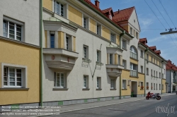 Viennaslide-00428246 Wien, Gemeindebau des 'Roten Wien' - Vienna, Council Tenement Block, 'Red Vienna', Justgasse 9–27, Konstantin Peller, Adolf Stöckl, Karl Julius Stoik 1924