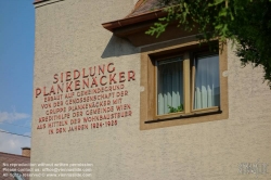 Viennaslide-00482617 Wien, Gemeindebau, Siedlung Neustrassäcker und Plankenäcker