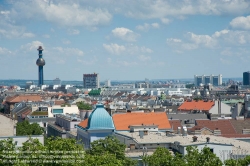 Viennaslide-01000269 Wien, Blick über den Alsergrund - Vienna, Panorama, 8th District