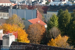 Viennaslide-01000291 Wien, Stadtpanorama im Herbst - Vienna, Panorama in Autumn