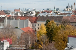 Viennaslide-01000292 Wien, Stadtpanorama im Herbst - Vienna, Panorama in Autumn