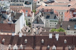 Viennaslide-01000325 Wienpanorama, Blick vom Stephansdom über Wien