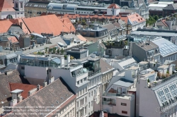 Viennaslide-01000327 Wienpanorama, Blick vom Stephansdom über Wien