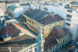 Viennaslide-01000366 Wien, Blick auf das Theater an der Wien vom Turm der Technischen Universität