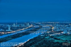 Viennaslide-01001201h Wien, Panorama vom Leopoldsberg - Vienna, Panorama from Leopoldsberg