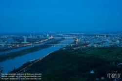 Viennaslide-01001205 Wien, Panorama vom Leopoldsberg - Vienna, Panorama from Leopoldsberg