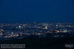 Viennaslide-01001213 Wien, Panorama vom Leopoldsberg - Vienna, Panorama from Leopoldsberg