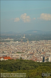 Viennaslide-01001236 Wien, Panorama von der Jubiläumswarte // Vienna, Panorama