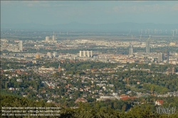 Viennaslide-01001237 Wien, Panorama von der Jubiläumswarte // Vienna, Panorama